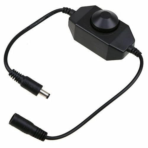 Harrista LED Strip Light Manual Knob Dimmer Rotary Switch for Single New DC12-24V