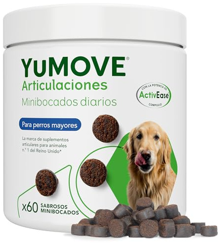 Yumove Condroprotector Perros Sénior +8 Años, 60 Masticables ActivEase