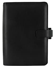 Filofax Metropol Persönlicher Organiser für Papier (95 x 171 mm), schwarz