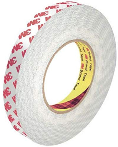 StickersLab - Nastro biadesivo universale marca 3M 9088-200 Trasparente professionale 50mt (15mm x 50 metri)