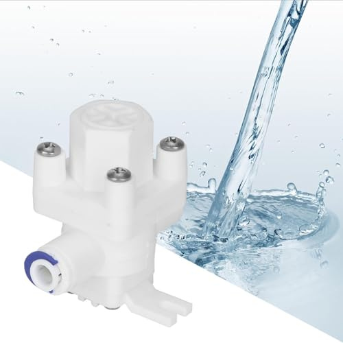 RO Riduttore di pressione dell'acqua Valvola di sicurezza Tubo flessibile OD Attacco rapido Regolatore di montaggio per sistema ad osmosi inversa