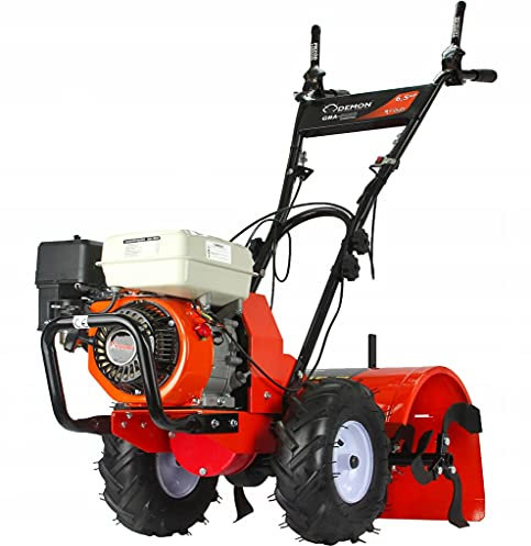 Motozappa Motocoltivatore Zappatrice a Scoppio | a Benzina | Motore a 4 tempi 196cc 6,5CV | Area di Lavoro 50cm