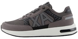 Armani Exchange Multimaterial Turnschuhe braun
