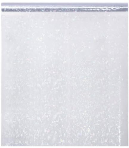 vidaXL Pellicola Finestra Smerigliata Motivo Arcobaleno 3D 90x500 PVC