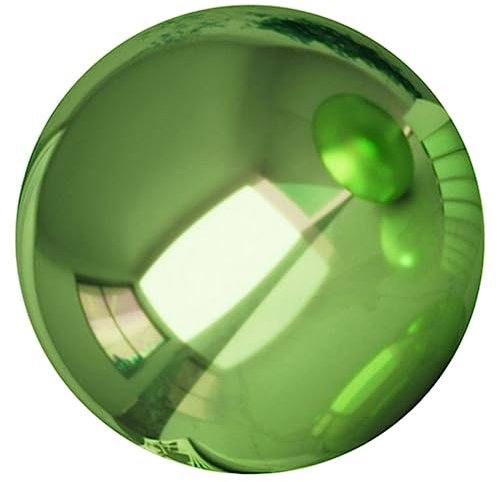 Abaodam Polierte Edelstahl Gartenkugel 12Cm Reflektierende Spiegelkugel Gartendeko Outdoor Terrasse Dekoration