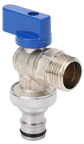 Válvula de ángulo de 1/4 de vuelta, válvula de cierre de agua de latón para el hogar, cocina y baño