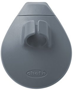 Chef'n Vegetable Brush, Plastic Nylon, Marble Gray, 3.5 x 3 x 1.5