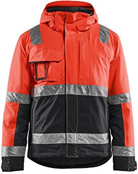 blaklaeder 487019875599 X XXL Giacca Invernale da allarmi Bund, Rosso/Nero, XXXL