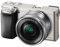 Sony Alpha A6000 Mirrorless Digital Camera with 16-50mm Lens Silver (Renewed)