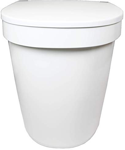 Trenntoilette Separett Tiny mit Urinschlauch Weiß 19.5 x 15.5 x 19