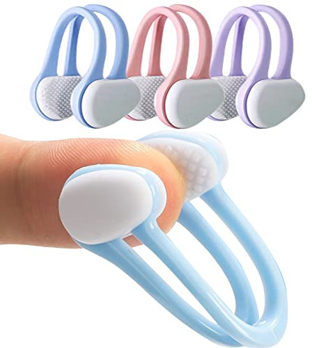 ZLXFT Clip per Naso in Silicone,Tappo Naso Piscina,3 PCS Clip per Naso Impermeabili per Nuoto,Accessori per Naso per Bambini e Adulti per Principianti,Allenamento per Sport Acquatici