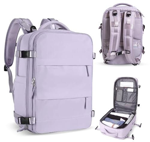 HSZONE Mochila Viaje Cabina Avión (Lila)