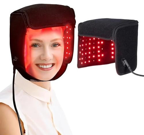 PLKJHGYFD Dispositivo for Terapia a LED, Casco for la Crescita dei Capelli, Cuffia for la Cura della ricrescita Rapida dei Capelli, for Uomini e Donne