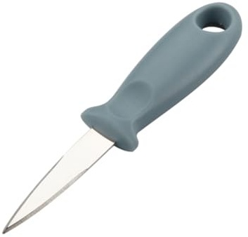 Ipetboom Cuchillo con Mango Plástico para Ostras de Acero Inoxidable
