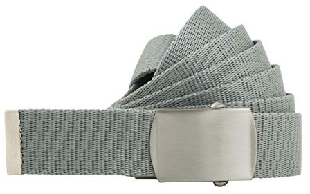 shenky - Cintura in tela lunga - 160 cm - XXXL - grigio scuro - 140 cm
