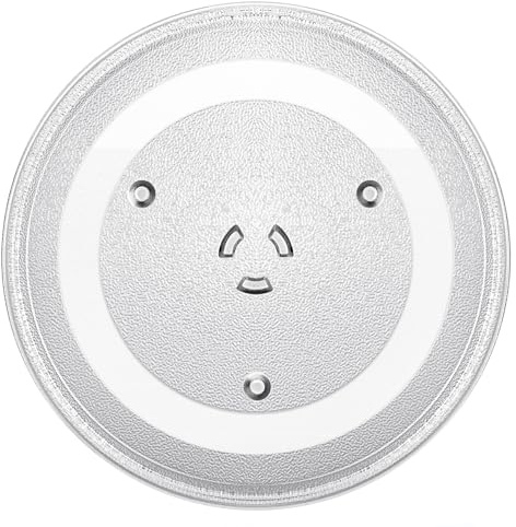 11.25 Universal Microwave Plate Replacement Glass Turntable | Fits GE, Panasonic, Whirlpool, Kenmore, Frigidaire & More