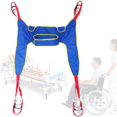 Sollevatore per Paziente, Sollevatore per Comodino per Vasca da Bagno per Pazienti Imbracatura per Gamba Divisa per Disabili, Imbracatura per Trasferimento Pesante, per Trasferimento dal Letto a