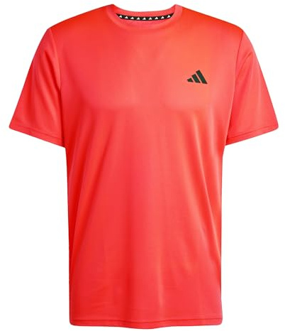 Adidas Hombre Train Essentials Training tee, Pure Ruby/Black, 4XL