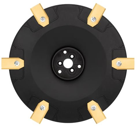 Taglio efficiente: piatto per coltelli robot tosaerba + 6 lame di ricambio compatibili con Husqvarna G3-P2, Automower 420 430 x 440 520 550,400 serie ALT fino all'anno di costruzione 2019