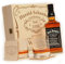 polar-effekt Whisky Geschenkset mit Gravur Jack Daniels No.7 Flasche - 2 Untersetzer - 2 Whiskygläser - Geburtstagsgeschenk für Männer