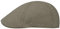 Stetson Texas Cotton Flat Cap with UV Protection 40+ - Cotton Peaked Ivy Cap - Solid-Color Cap for Spring/Summer Olive L (58-59 cm)