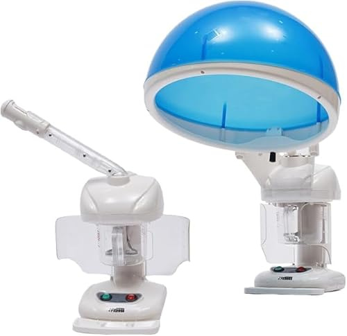 480W Casques Chauffant Cheveux Professionnel Ozen Appareil de soin des cheveux Soins Capillaires à l'ozone Vapeur Visage Multifonction Face Detox Machine Steam Device Esthetique professionnel Salon
