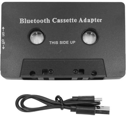 Batum Bluetooth kassettadapter trådlös bil bandomvandlare ljudspelare för MP3-telefon