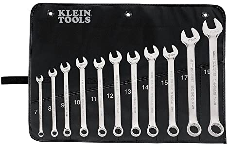 Metric Combination Wrench Set, 11-Piece Klein Tools 68502