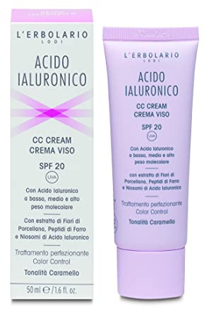 Acido ialuronico cc cream caram spf20 50 ml