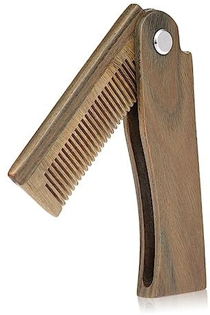FOMIYES Holzkamm Für Bart Styling Kleiner Taschenkamm Für Männer Bartkamm Zur Pflege Tragbar Und Langlebig