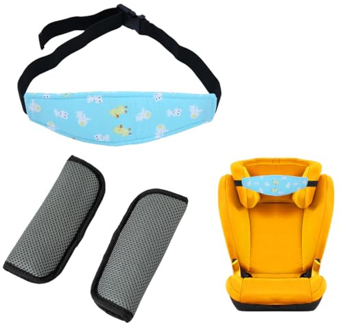 BAUCH Sujeta Cabezas Coche Para Niños 2 conjuntos arnés hombro asiento auto infantil (protección seguridad coche)