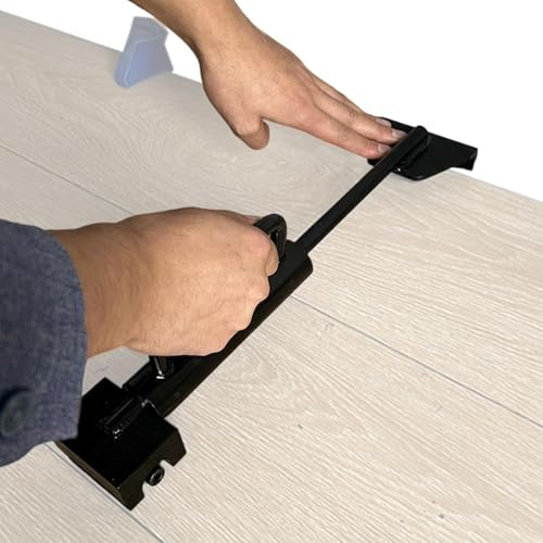 Barra Di Trazione Laminati,Tira-Assi Per Installazione E Carpenteria,Barra Di Trazione Per Listoni Da Pavimenti | Per Carpenteria, Battiscopa, Terrazze, Legno Massiccio, Edilizia, Finiture Domestiche,