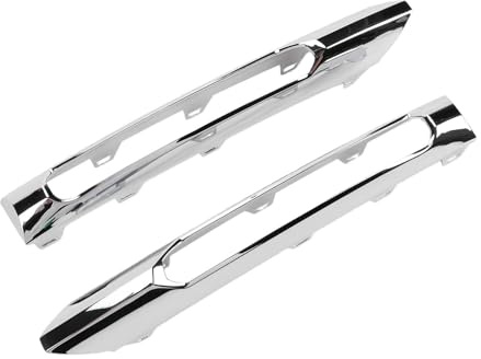 AMONIDA Dimljus-trimset, Hållbart ABS-ersättning med Clips för SLK-klass R172 2011-2020, Vänster och Höger par, Problemfri Installation (Galvanisering)