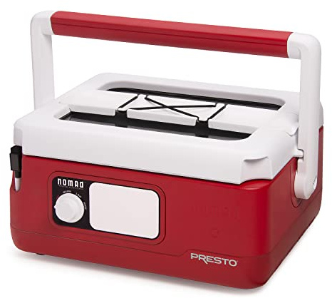 Presto Nomad Traveling Slow Cooker, Red, 6-Quart ( Pack of 1)