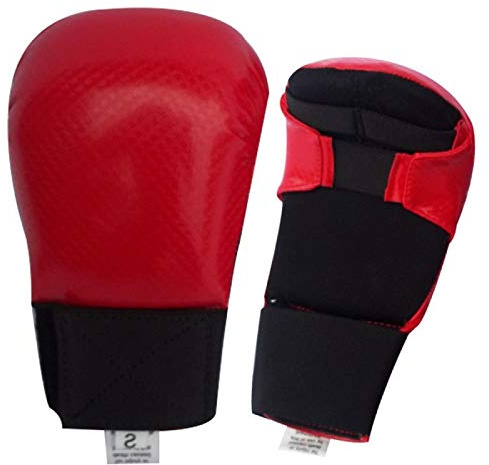 Ultimate - Karate Gloves - Martial Arts Training (Red, Children S)