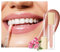 Oulac Pêche Nude Gloss à Lèvres Pailleté - Gloss Transparent Hydratant Rouge à Lèvres Liquide | Huile a Levre Brillant Lip Oil - Enrichi en Extrait de Rose | Formule Vegan - 4,5ml, Sercet (C12)