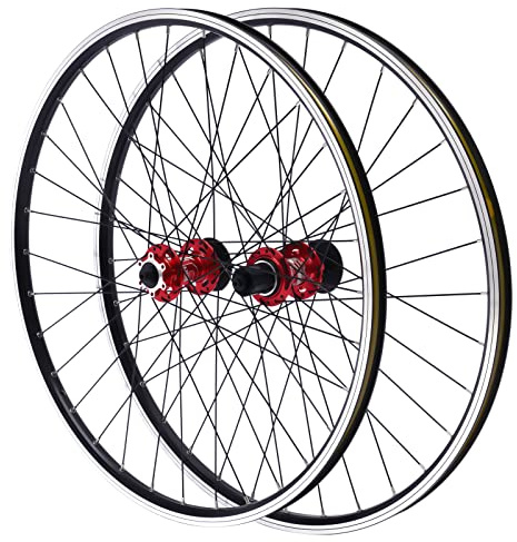 27,5 pouces Ensemble de roues VTT, jante en aluminium, frein à disque, roues de vélo avant et arrière pour cassette 7-12 vitesses