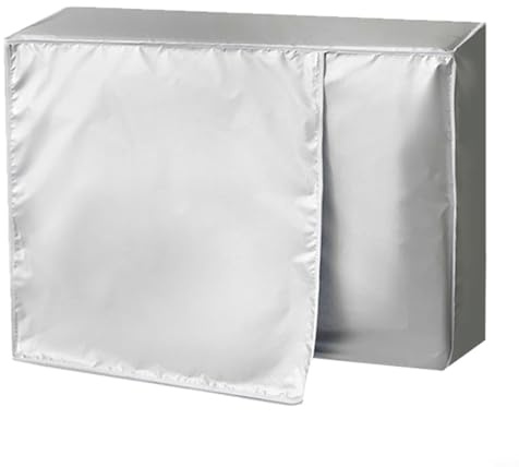 Besttoolifes Oxford - Funda impermeable para aire acondicionado, protector solar y antipolvo para unidad exterior de aire acondicionado, 75 x 26 x 57 cm (2-BIG 2P)
