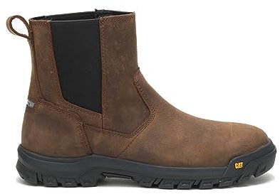 Cat Footwear mens Wheelbase Steel Toe Work Boot, Clay, 9 US