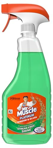 Mr Muscle Platinum Window & Glass Cleaner Spray, 750ml - Packaging May Vary