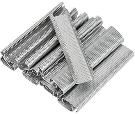 Metall C-Typ Tierzaun Befestigungsringe, 2500 Stück, 8mm, 20mm Breite, 1.8mm Durchmesser, für Sofakissen und Käfiginstallation