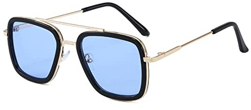RCJOLLZ Iron Man Gafas Tony Stark Gafas de Sol Niños Gafas de Sol Moda Niñas Niños Gafas de Sol Tonos 5-12 años