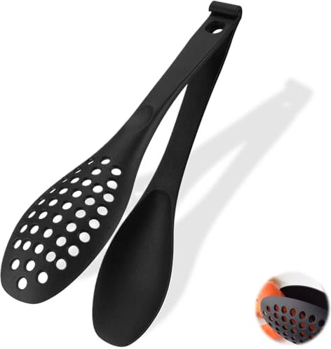 1 pièce 28 cm pince à aliments, pince de cuisine, pince à aliments en nylon, pince à barbecue, pince à glace, combinable et amovible