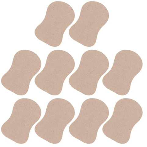SEWOART 10 Almohadillas Sudor de Algodón para Axilas y Pies de Adultos, Absorbentes y Cómodas para Verano, Previenen Manchas de Sudor y Reducen Limpieza