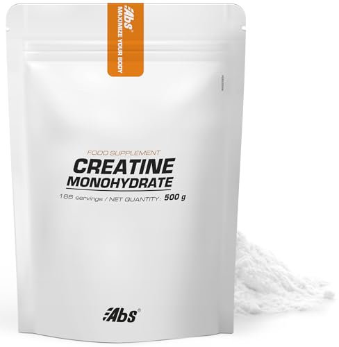 CRÉATINE MONOHYDRATE * Sachets de 500 g * Muscles et Squelettes, Performances sportives (douleurs musculaires, récupération) (500g)