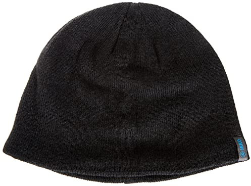 JAKO Unisex Strickmütze, Schwarz-Meliert, S-M