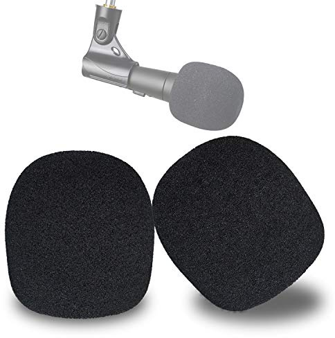 SM58 Pop Filter Compatible with Shure SM58 Microphone, SM58S SM58-LC Ball Type Mic to Reduce Wind Noises, Windscreen Microphone Cover by YOUSHARES (2 Pack）