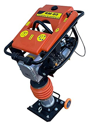 6.5 Hp Impact Jack Rammer Tamper Jumping Jack Compactor Recoil Starter with Wheels