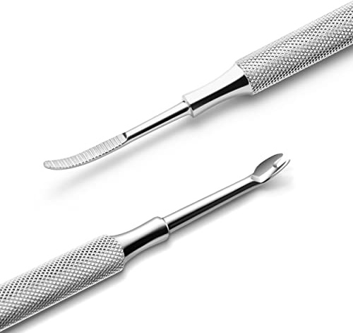MR.GREEN Multi-Function Nail Care Tools Cuticle Pusher Nail Dirt Cleaner Double Headed Design Pry Up Nails Cuticle Trimmer (Mr-2158)