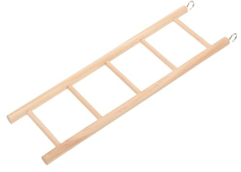 POPETPOP Parrot Climbing Ladder Für Vögel Spielzeugleiter Für Käfige Geeignet Für Wellensittiche Papageien Und Kleine Nagetiere Fördert Aktivität Und Muskelentwicklung